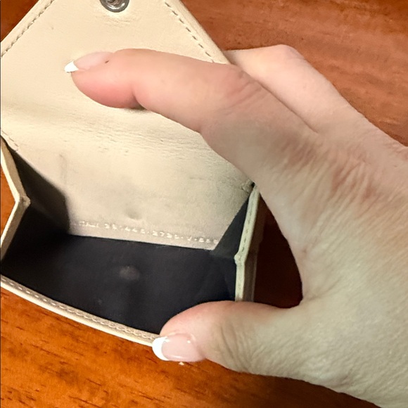 Balenciaga Beige Compact Wallet VGUC! - Picture 3 of 13